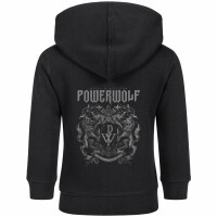 Powerwolf (Crest) - Baby Kapuzenjacke, schwarz, mehrfarbig, 68/74