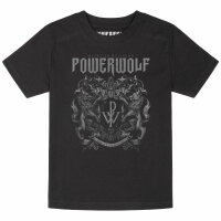 Powerwolf (Crest) - Kids t-shirt, black, multicolour, 104