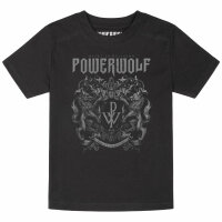 Powerwolf (Crest) - Kids t-shirt, black, multicolour, 92