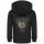 Powerwolf (Icon Wolf) - Kids zip-hoody, black, multicolour, 164