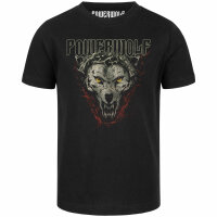 Powerwolf (Icon Wolf) - Kinder T-Shirt, schwarz,...