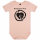 Rise Against (Heartfist) - Baby bodysuit, pale pink, black, 56/62