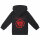 Rise Against (Heartfist) - Baby zip-hoody, black, red, 56/62