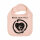 Rise Against (Heartfist) - Baby bib, pale pink, black, one size