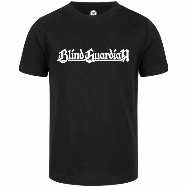 Blind Guardian (Logo) - Kinder T-Shirt, schwarz, weiß, 116