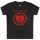 Rise Against (Heartfist) - Baby t-shirt, black, red, 68/74