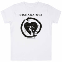 Rise Against (Heartfist) - Baby T-Shirt - weiß -...
