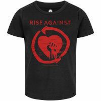 Rise Against (Heartfist) - Girly shirt - black - red - 104