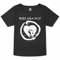 Rise Against (Heartfist) - Girly Shirt, schwarz, weiß, 104