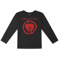 Rise Against (Heartfist) - Kinder Longsleeve, schwarz, rot, 104