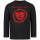 Rise Against (Heartfist) - Kinder Longsleeve, schwarz, rot, 92