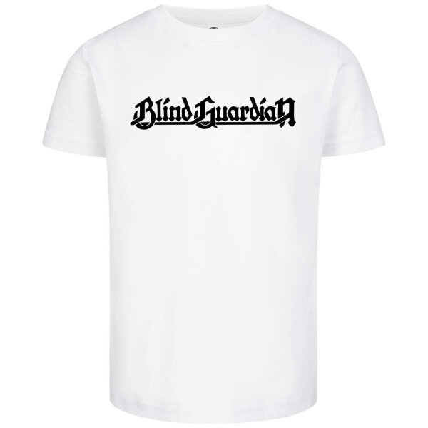 Blind Guardian (Logo) - Kinder T-Shirt, weiß, schwarz, 152