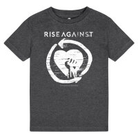 Rise Against (Heartfist) - Kids t-shirt, charcoal, white, 92