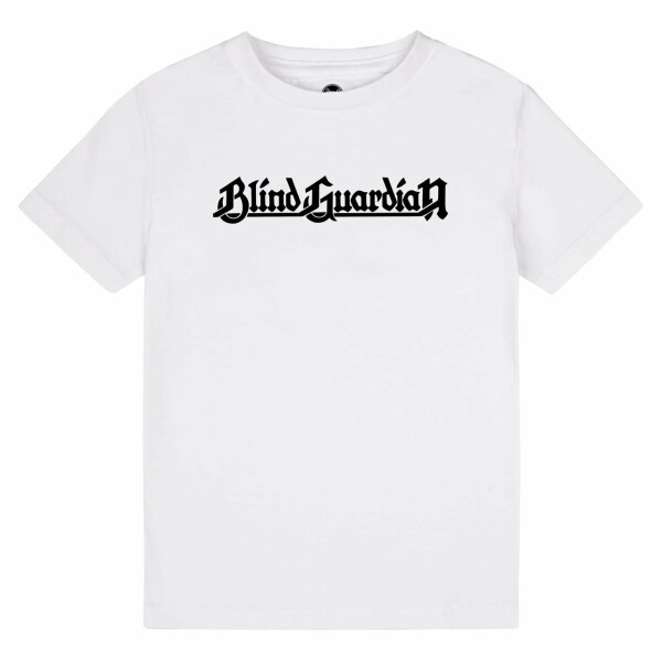 Blind Guardian (Logo) - Kinder T-Shirt, weiß, schwarz, 92