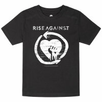 Rise Against (Heartfist) - Kids t-shirt, black, white, 116