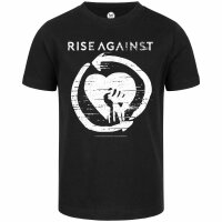 Rise Against (Heartfist) - Kids t-shirt - black - white -...