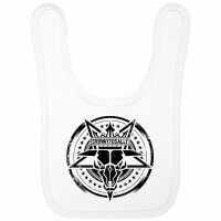 Subway to Sally (Crowned Skull) - Baby bib, white, black, one size