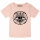 Subway to Sally (Crowned Skull) - Girly shirt, pale pink, black, 104