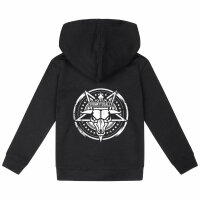 Subway to Sally (Crowned Skull) - Kids zip-hoody, black, white, 92