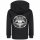 Subway to Sally (Crowned Skull) - Kids zip-hoody, black, white, 92