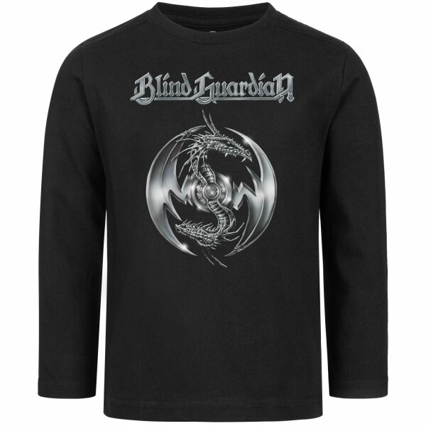 Blind Guardian (Silverdragon) - Kids longsleeve, black, multicolour, 140