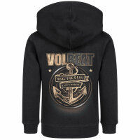 Volbeat (Anchor) - Kinder Kapuzenjacke, schwarz, mehrfarbig, 104
