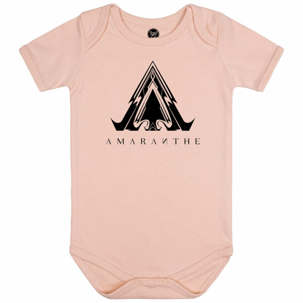 Amaranthe (Symbol) - Baby Body - hellrosa - schwarz - 56/62