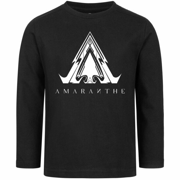 Amaranthe (Symbol) - Kids longsleeve - black - white - 92