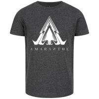 Amaranthe (Symbol) - Kids t-shirt - charcoal - white - 140