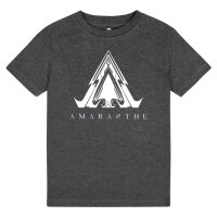 Amaranthe (Symbol) - Kinder T-Shirt - charcoal - weiß - 140
