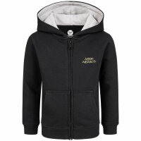 Amon Amarth (Little Berserker) - Kids zip-hoody, black, ivory/red, 116