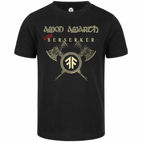 Amon Amarth (Little Berserker) - Kids t-shirt, black, ivory/red, 152