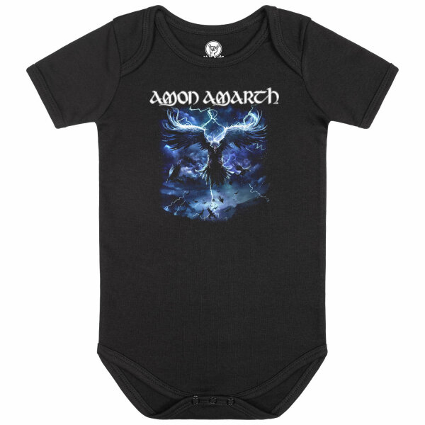 Amon Amarth (Ravens Flight) - Baby Body, schwarz, mehrfarbig, 56/62