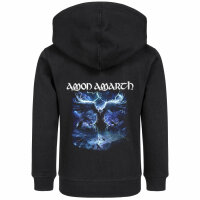 Amon Amarth (Ravens Flight) - Kids zip-hoody, black, multicolour, 104