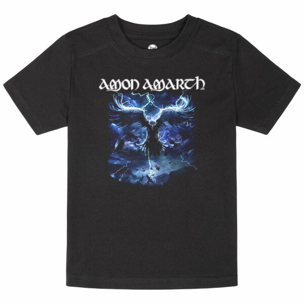 Amon Amarth (Ravens Flight) - Kinder T-Shirt, schwarz, mehrfarbig, 116