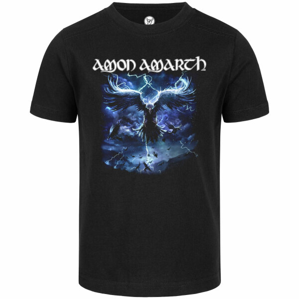 Amon Amarth (Ravens Flight) - Kinder T-Shirt, schwarz, mehrfarbig, 164