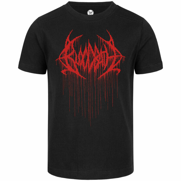 Bloodbath (Logo) - Kinder T-Shirt, schwarz, rot, 152