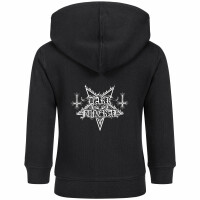 Dark Funeral (Logo) - Baby Kapuzenjacke, schwarz, weiß, 68/74
