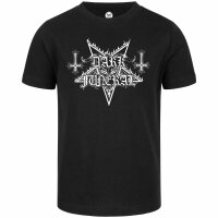 Dark Funeral (Logo) - Kinder T-Shirt, schwarz, weiß, 104