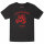 Düsseldorfer Jong - Kinder T-Shirt, schwarz, rot, 164