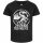 Feuerschwanz (Drache) - Girly Shirt, schwarz, weiß, 152