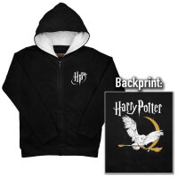 Harry Potter (Hedwig) - Kids zip-hoody, black, multicolour, 104