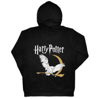 Harry Potter (Hedwig) - Kinder Kapuzenjacke, schwarz, mehrfarbig, 104